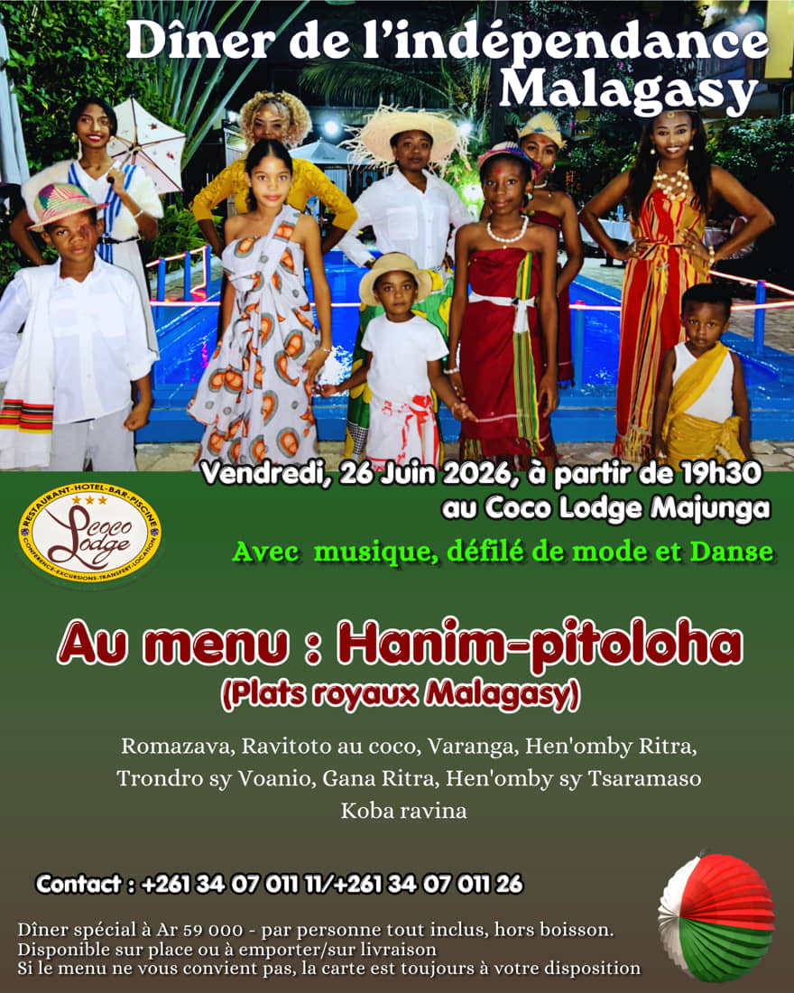 Diner de l'Independance Malgache
