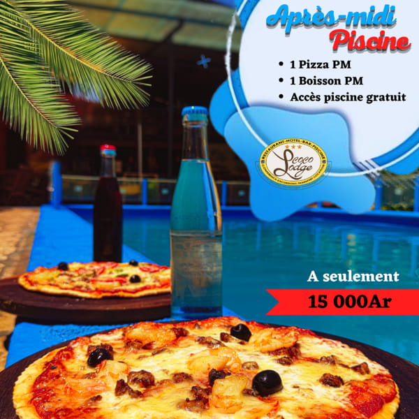 Apres midi piscine et formule gourmande