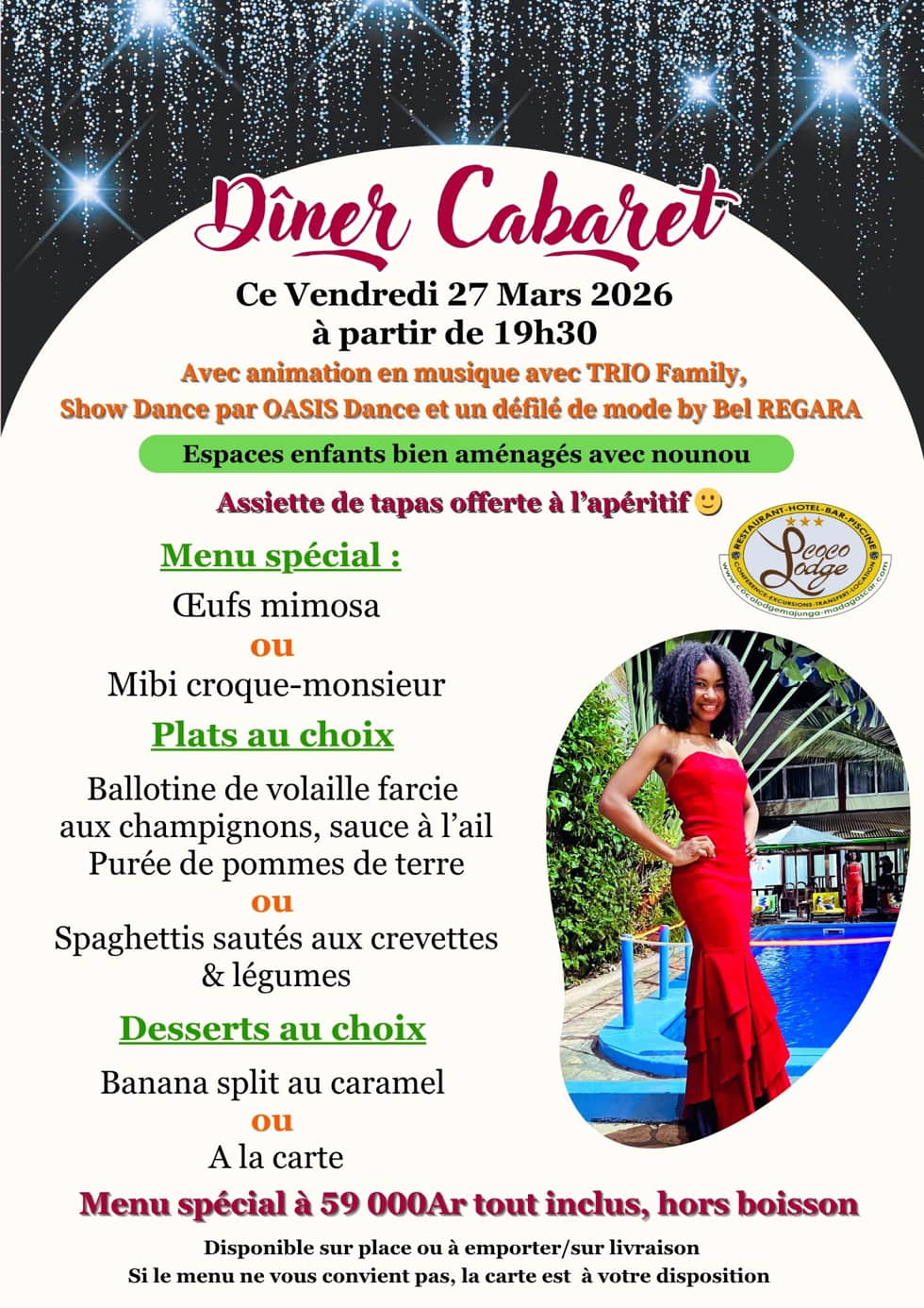 Dîner Cabaret et défilé